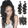 Lsy Wholesale 10A Grade Brazilian Hair Weave With 13*4 Ear To Ear Frontal,  Raw Virgin Mink Brazilian Body Wave Human Hair Weave